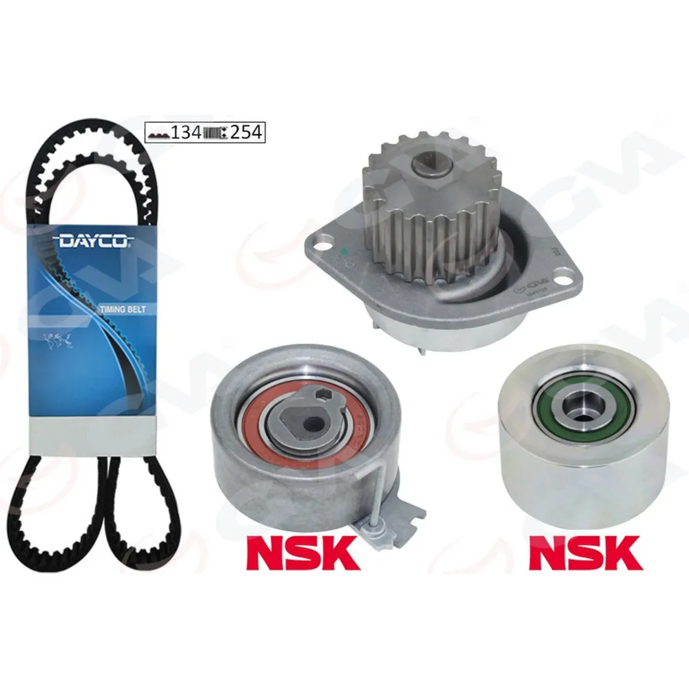 DEVİRDAİMLİ EKSANTRİK GERGİ KİTİ 134x254 P206-307-PARTNER-BERLINGO-C3-XSARA 1.6 16V NFU TU5JP4