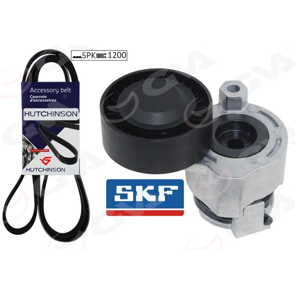 Alternatör Gergi Kiti Kütüklü Clio Ii - Megane Ii 1.4-1.6 16V-1.5 Dci - Modus Ac K015Pk1200