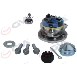 ÖN TEKER PORYASI RULMANLI ASTRA G 1.4 16V 98-05 ABS Lİ 4 BİJON