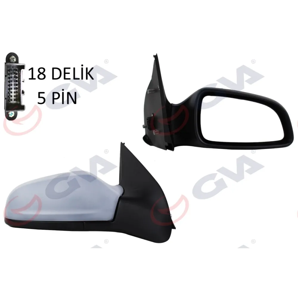 Diş Dikiz Aynasi Sağ Astra H 04 Elektrikli Isitmali Astarli Konveks 5 Fiş Vm-968Ehpr 13312981