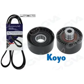 ALTERNATÖR GERGİ KİTİ KÜTÜKSÜZ P206-XSARA 1.4HDİ-P407-BERLINGO-C5- 1.6 HDİ KLİMALI K026PK1708