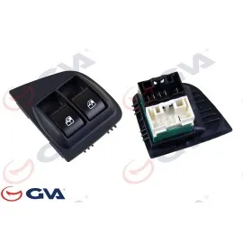 Cam Açma Anahtari Fiat Doblo 05- Sol Çiftli-Çerçeveli