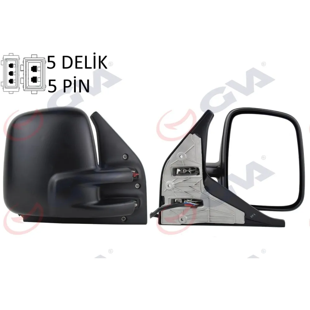 Diş Dikiz Aynasi Sağ Transporter T4 96 Elektrikli Isitmali Konveks Vm-186Ehr