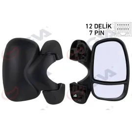 Diş Dikiz Aynasi Sağ Trafic-Vivaro 01 Elektrikli Isitmali Sensörlü Konveks 7 Fiş Vm-967Ehsr