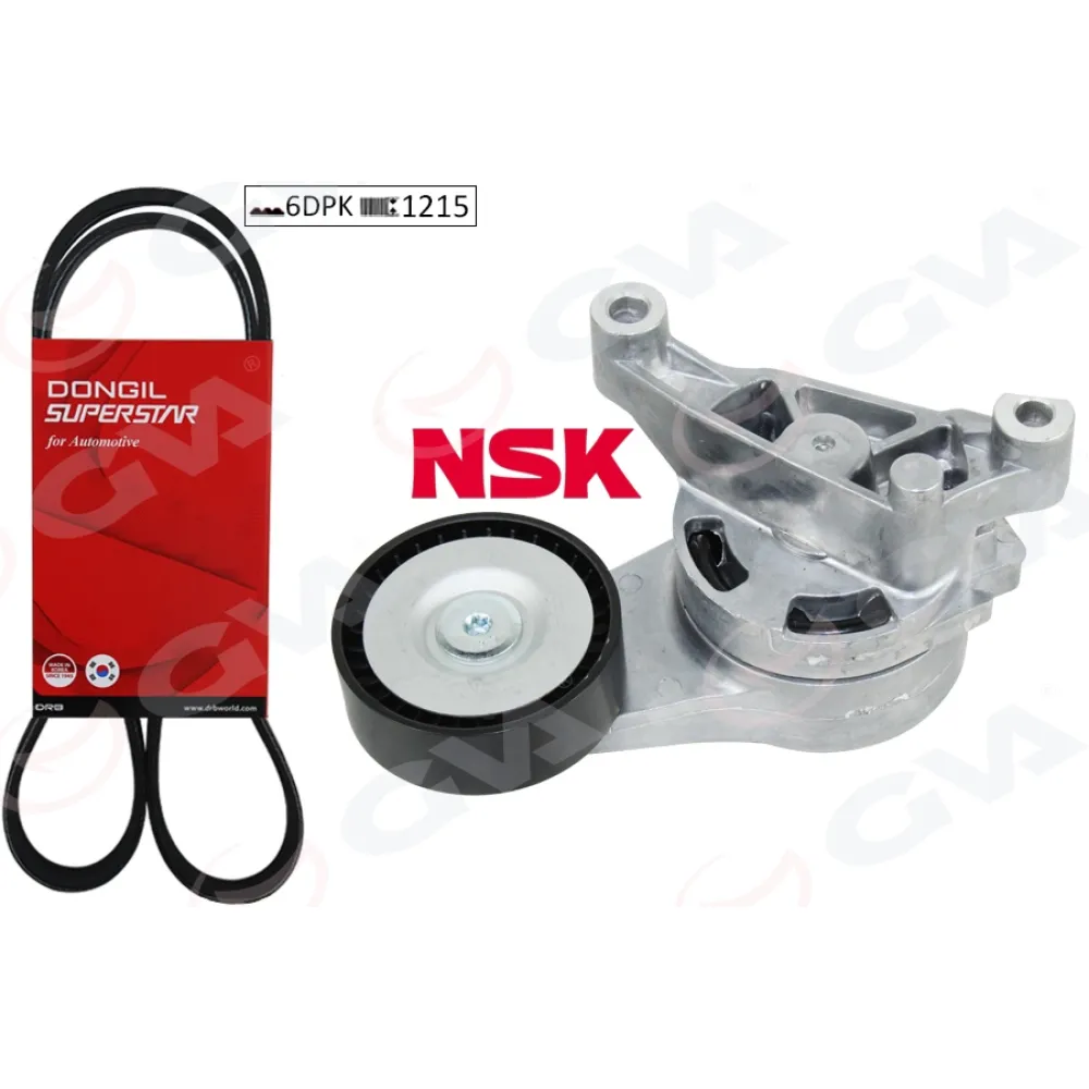 Alternatör Gergi Kiti Kütüklü Caddy 04-10 Bjb-Bls-Golf V Bxe-Transporter Axb 1.9 Tdi 6Dpk1215