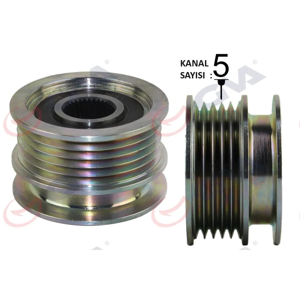 Alternatör Kasnaği Caddy-Golf-Crafter-A3 Cfwa-Caga-Cay-Bjk-Axb-Bjb