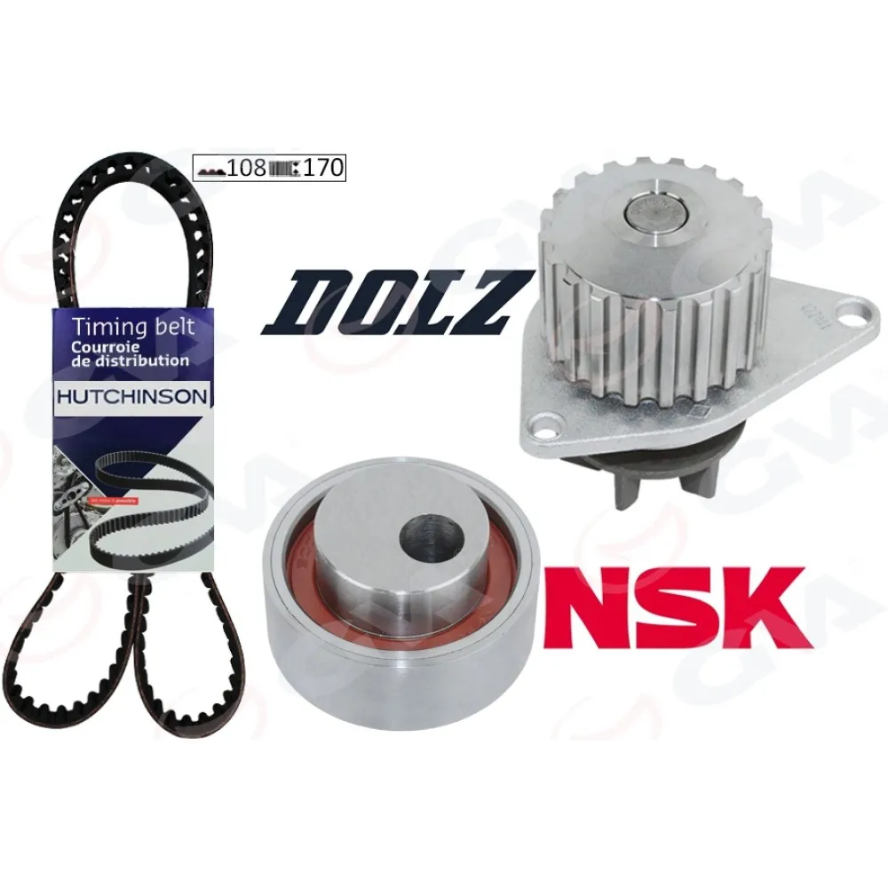 Devirdaimli Eksantrik Gergi Kiti 108X170 P106-206-306-307-405-Partner-Berlingo-Xsara-Saxo 1.4 Tu3Jp