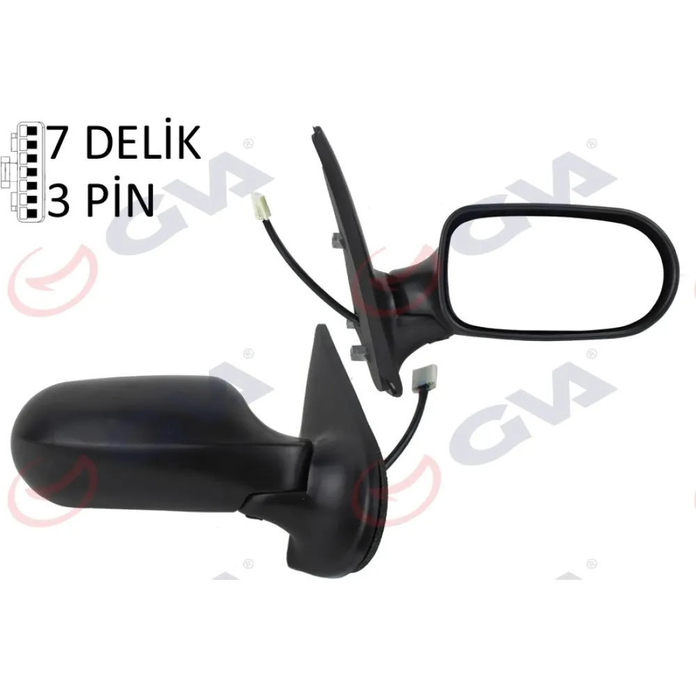 Diş Dikiz Aynasi Sağ Palio Weekend 02 Albea 05 Elektrikli Isitmali Konveks 3 Fiş Vm-6155Er
