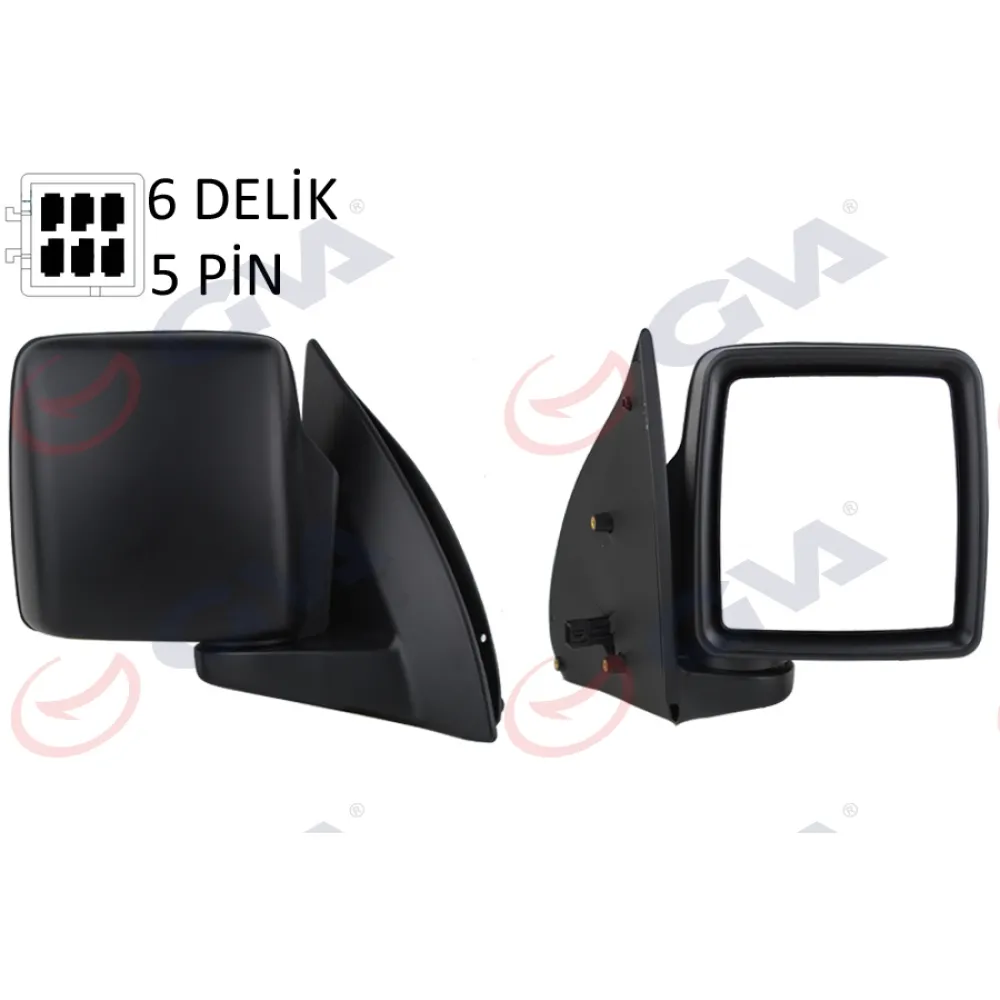 Diş Dikiz Aynasi Sağ Combo C 01 Elektrikli Isitmali Konveks 5 Fiş Vm-965Ehr