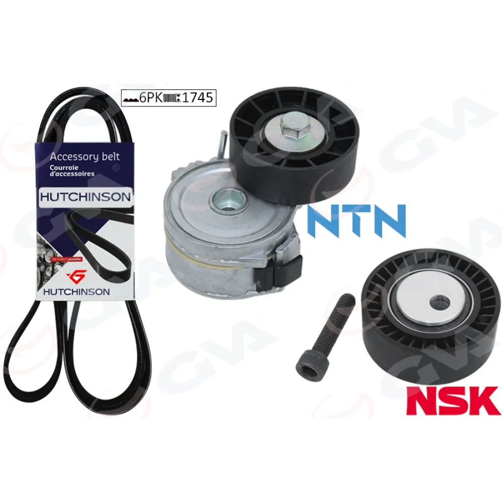 Alternatör Gergi Kiti Kütüklü C5 01-04 -Xantia 99-03 -P206 00 P406 98-04 -P607 2.0Hdi K026Pk1708