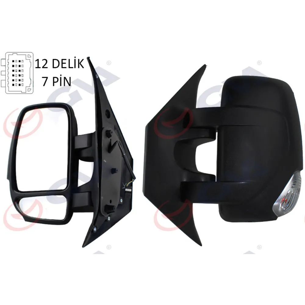 DIŞ DİKİZ AYNASI SOL MASTER-MOVANO 10 ELEKTRİKLİ ISITMALI SİNYALLİ KONVEKS SOL L VM-971EHL