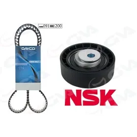 Eksantrik Gergi Kiti 091X200 Focus I-Ii 98 Cmax-Mondeo Iv 07 Connect 02 1.8Tdci Teflonlu