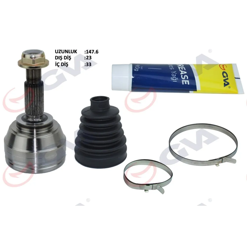 Aks Kafasi Diş Ön Clio Iv 1.5 Dci 12- 75-90Hp - 16- 110Hp 8 Misketli 23X33X49 144Mm