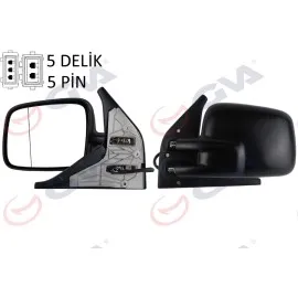 Diş Dikiz Aynasi Sol Transporter T4 96 Elektrikli Isitmali Asferik Vm-186Ehal