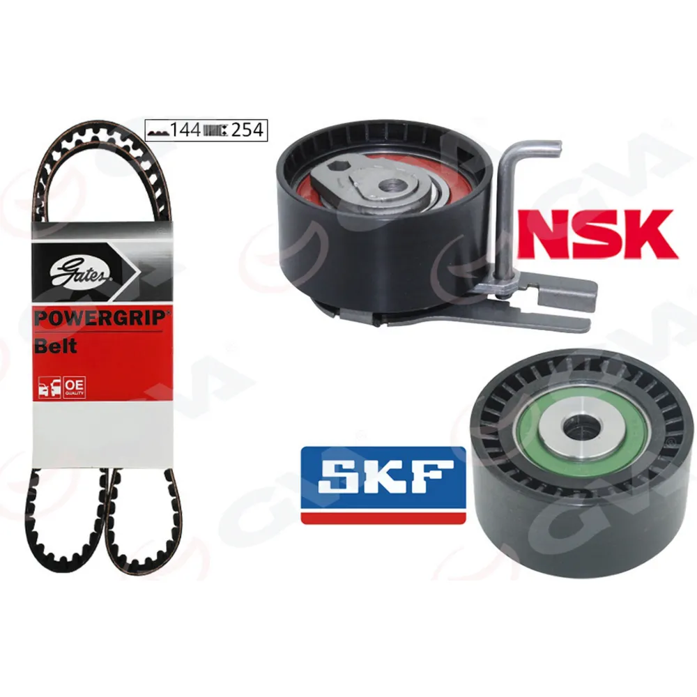 EKSANTRİK GERGİ KİTİ 144x254 P206-207-307-BIPPER-C2-C3-NEMO 1.4HDI-FIESTA V-1.4TDCI 02- K015587XS