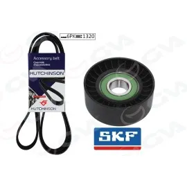 Alternatör Gergi Kiti Kütüksüz Fiorino-Linea-Punto-Punto Evo 1.3 Dmtj- Klimali K026Pk1320