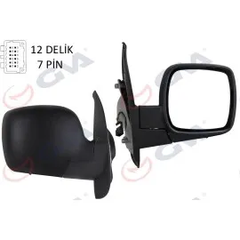 Diş Dikiz Aynasi Sağ Kangoo 08 Elektrikli Isitmali Sensörlü Konveks 7 Fiş Vm-6131Ehsr