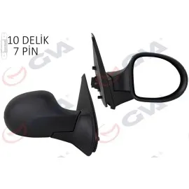 Diş Dikiz Aynasi Sağ Symbol Thalia 08 Elektrikli Isitmali Sensörlü Konveks 7 Fiş Vm-6124Ehsr