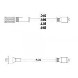 Buji Bobin Kablosu Em M131 Dkş 1.6 8V 71-92 Eski Motor