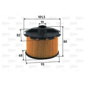 YAKIT FİLTRESİ PARTNER-P206-P306 BERLIN-JUMPY- XSARA-SCUDO-COROLLA 00-02 1.9D 98 DW8