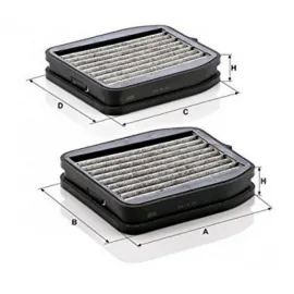 KABİN FİLTRESİ MERCEDES E-KLASSE W/S211 E 270 CDI 177HP 03/02-06/05