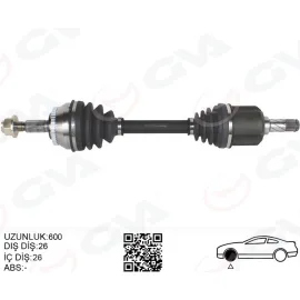 KOMPLE AKS SOL V40 I 2.0 T 00 03 S40 I 2.0 T 97 03 OTOMATİK ŞANZIMAN