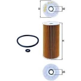 Yag Filtresi Mercedes Om640 W168 W245 Vaneo 414