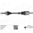 Komple Aks Sol Nissan Qashqai 1.5L K9K J10 06-13 Manuel Vites