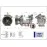 Klima Kompresörü Sifir Ürün Renault Clio Iii 04 12 Kangoo Ii 08 Modus 04 Micra Iii 03 10 Qashqai J10 06 13 1.5Dci K9K 12V 6 Kanal 125Mm -Mercedes Citan W415 12