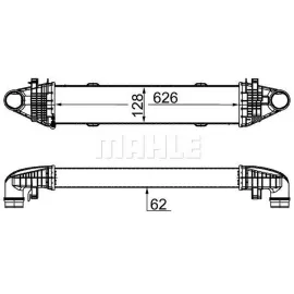 TURBOSARJ RADYATORU MERCEDES W204 S204 C204 W212 C207 R172