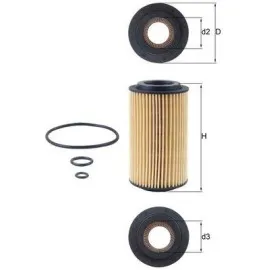 Yağ Filtresi Mercedes-Benz C 200 98-00, C 220 97-00, C 200 T 98-01, E 200 98-02, E 220 T 98-99, Vito 112 2.2 99-03, Jeep Grand Cherokee Ii 2.7 01-05