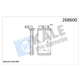 Kalorifer Radyatörü Albea-Palio (Brazing)