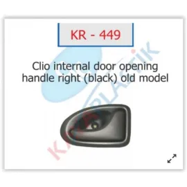 KAPI İÇ AÇMA SAĞ MEGANE-MASTER-LOGAN SİYAH ESKİ MODEL