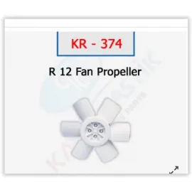 VANTİLATÖR PERVANESİ R12 TOROS