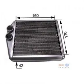 KALORİFER RADYATÖRÜ CORSA C-TIGRA TWINTOP 1.2-1.4-1.8-1.3CDTI-1.7CDTI 00- (170x160) (8FH351313531)