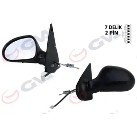 DIŞ DİKİZ AYNASI SOL ALBEA 06 MEKANİK KONVEKS