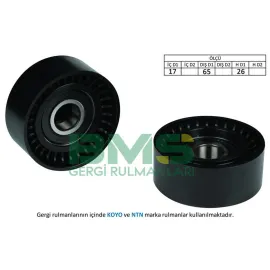 ALTERNATÖR GERGİ RULMANI CLIO II-KANGOO-MEGANE II-MODUS-MICRA III 1.5 DCI K9K-MEGANE II 1.4-1.6 16V