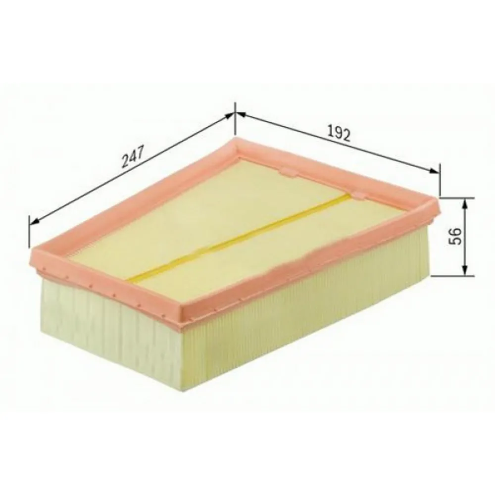 HAVA FİLTRESİ [ RENAULT FLUENCE 1.5 DCI/1.6 16V/2.0 16V 2010 -, MEGANE III 1.4 TCE/1.5 DCI/1.6 16V/1.9 DCI 2008 -,  MEGANE III 1.2 TCE/1.6 DCI 2011 - ]