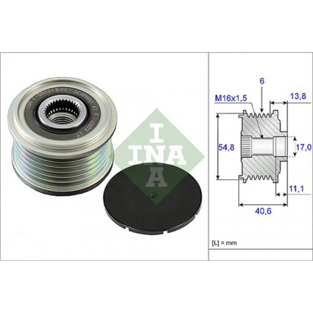 ALTERNATÖR KASNAĞI CLIO KANGOO MEGANE II 1,5 DCI 6 KANALLI