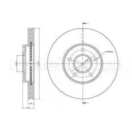 On Fren Disk Aynasi Connect 1.8Tdci 02 13 Abs Li 278X24X5Dl Havali