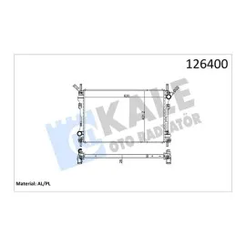 Radyatör Transit Turbo V184 01 1 Sira Alb Sistem