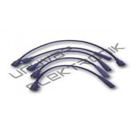 BUJİ+BOBİN KABLOSU (LPGLI) SİYAH [ RENAULT R12 ]