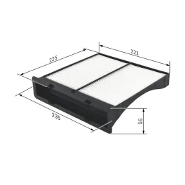 POLEN FİLTRESİ SUBARU FORESTER-IMPREZA III G3-GH-GR IMPREZA IV GJ. GP LEVORG. XV I