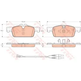 FREN BALATASİ ÖN [ PEUGEOT 508 2010- ]
