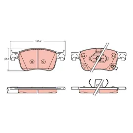 ÖN BALATA FOCUS IV 2018 KUGA 2019 PUMA 2020