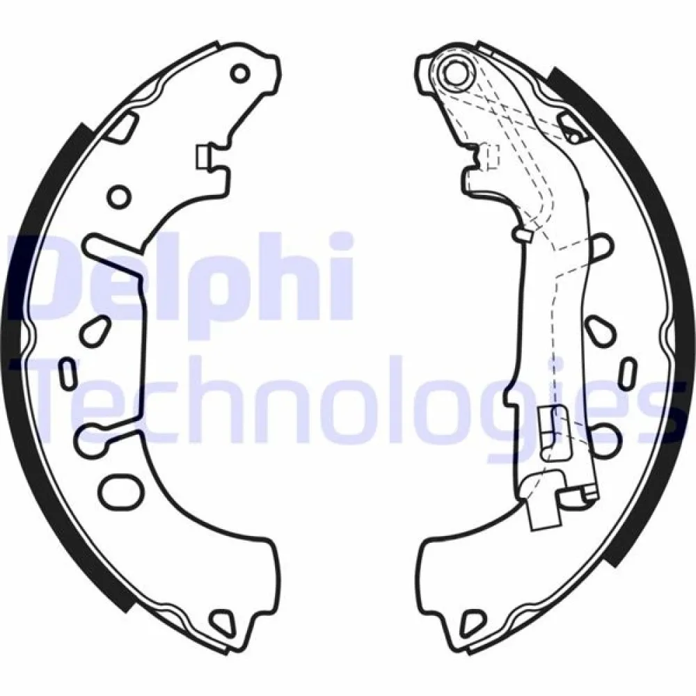Fren Balatasi Arka Pabuçlu [ Fiat Linea, Grande Punto, Punto Evo, Punto, 1.3 D Multijet/1.4 2007 -, Opel Corsa D 1.2/1.3 Cdti/1.4 2006 -, Corsa E 1.2/1.3 Cdti/1.4/1.6 2014 -, Citroen Nemo, Peugeot Bip