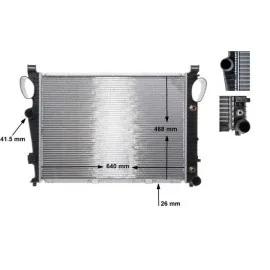 Motor Su Radyatoru Mercedes S-Class M112 M272 W220 98 05