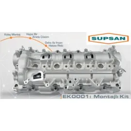 Eksantrik Kiti Emme. Egzoz Eks Mil-Yağ Pompa Zincir-Gergi-Eks Mil Keçe- Ford-Peugeot-Citroen-Ds-Fi At-Opel-Toyota 18> 1.5 Hdi-Tdci-Ecoblue Yağ Pompa Zincir 8 Mm