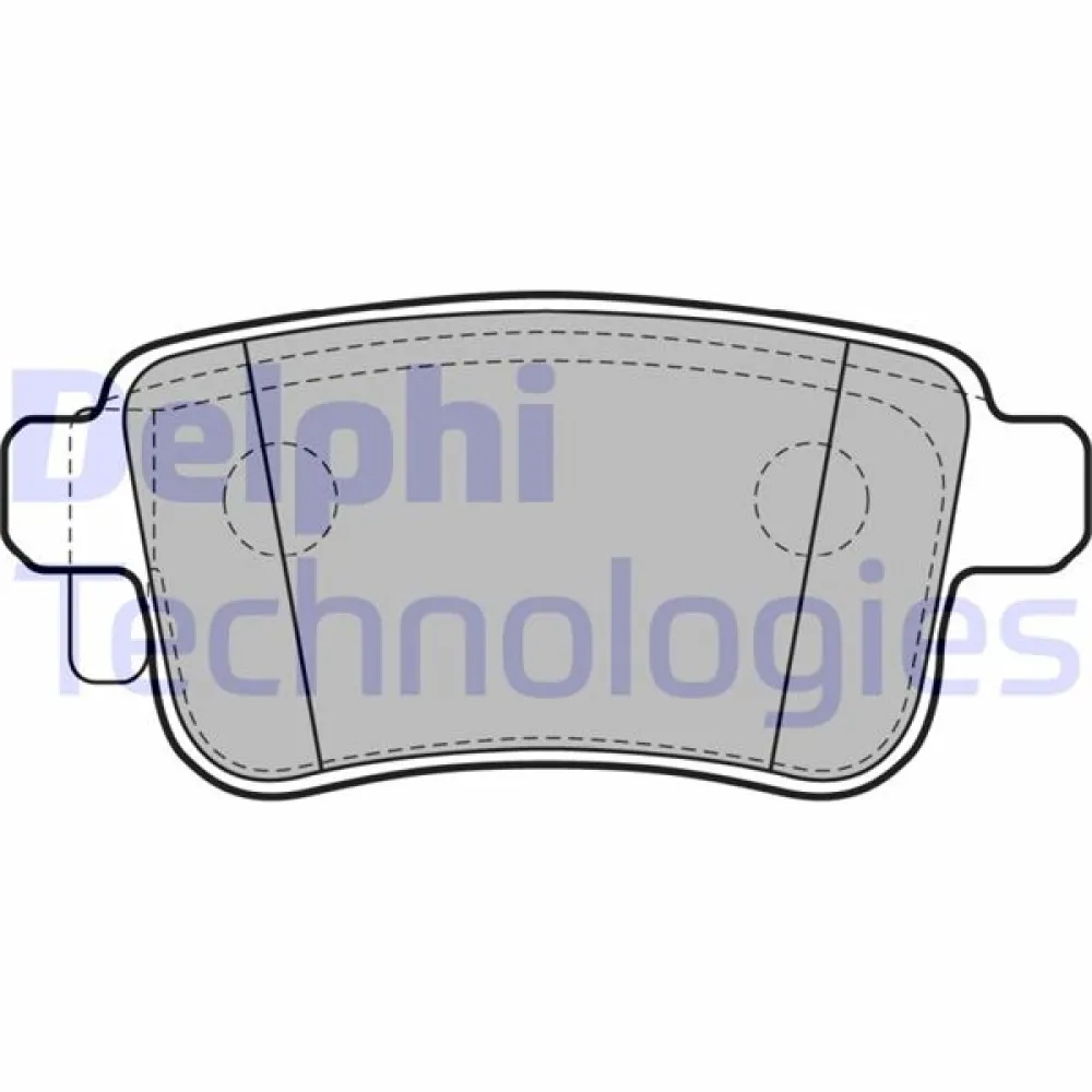 Fren Balatasi Arka Mercedes Citan / Renault Kangoo Kangoo Be Bop Kangoo Express 02/08-