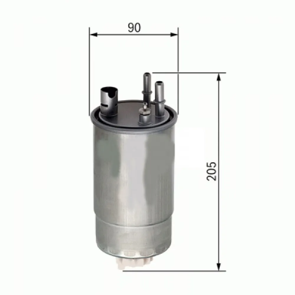 Yakit Filtresi Doblo 1.9Jtd 01- - Fiorino 1.3D Mtj 08- - Grande Punto 1.3D Mtj 05- - Punto Evo